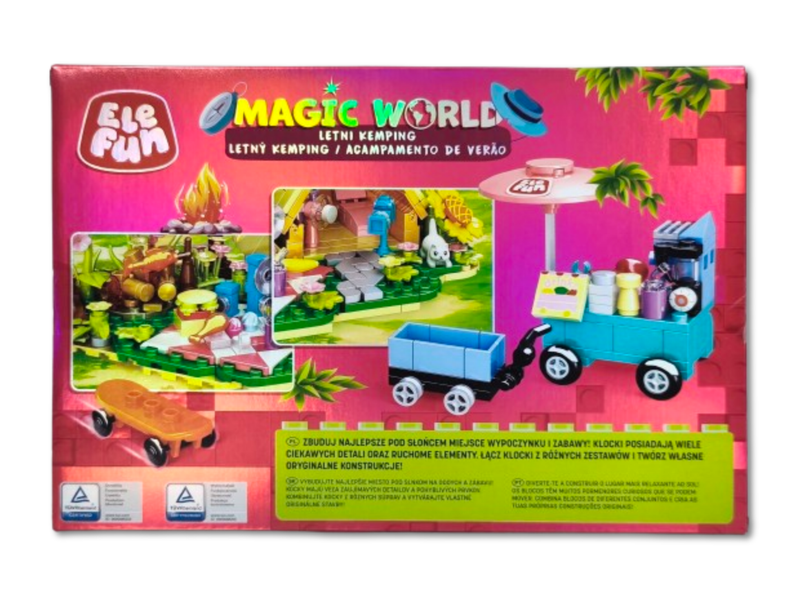 Klocki Elefun Magic World Letni Kemping 11831 zdjęcie 11
