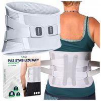 Pas stabilizujący odciążający kręgosłup odcinek lędźwiowy FIT4MED ból plecy