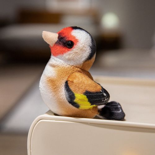 DLA DZIECI MAŁY PLUSZOWY PTAK NIEBIESKI SIKORKA SZCZYGIEŁSZT na Arena.pl