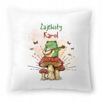 Poduszka Dla Karola Urodziny Imieniny Na Prezent Z Nadrukiem Ze Zdjęciem
