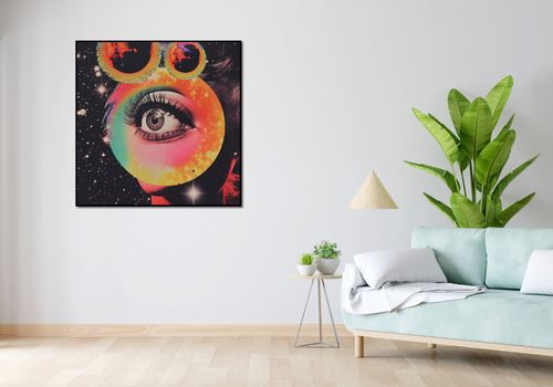 Plakat 100x100cm Oko w Kosmosie na Arena.pl