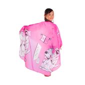 FOX Basic Line Peleryna fryzjerska dla dzieci, różowa