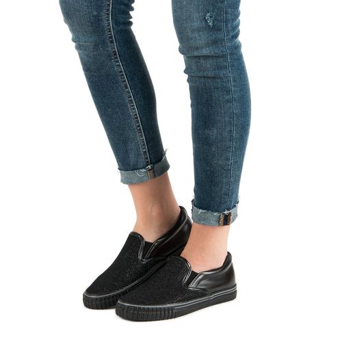 Czarne Trampki Slip On r.41 na Arena.pl