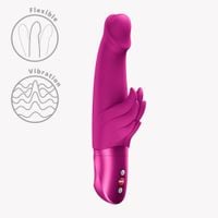 wibrator króliczek wicked angel silikonowy różowy 9,5 cm fun factory