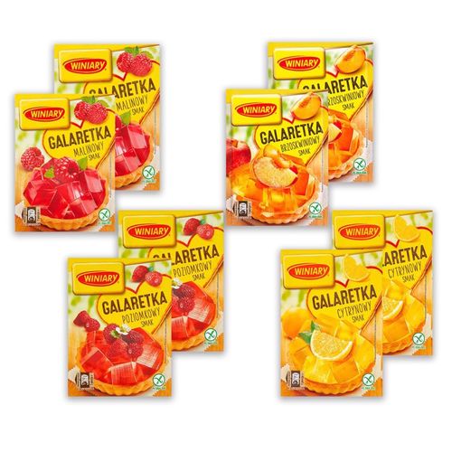 Winiary Galaretka Mix 4 smaków 71g x 8 sztuk na Arena.pl