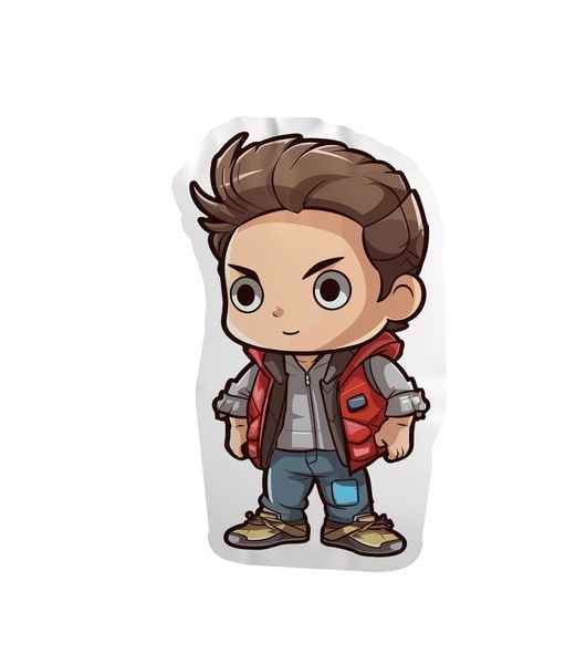 Poduszka Chibi Back to the Future - Marty McFly zdjęcie 1