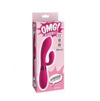 wibrator króliczek omg! #mood silicone vibrator pink pipedream