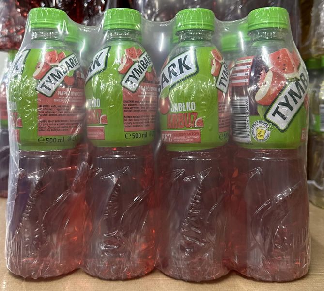 Tymbark napój jabłko-arbuz 500ml - karton zdjęcie 1