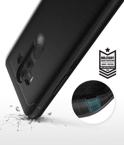 ETUI MATE 10 PRO RINGKE ONYX + 2X FOLIA RINGKE na Arena.pl