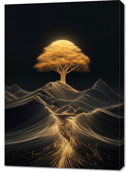 Obraz 70x100cm Drzewo Energii zdjęcie 1
