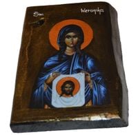 Ikona Święta Weronika patronka fotografów