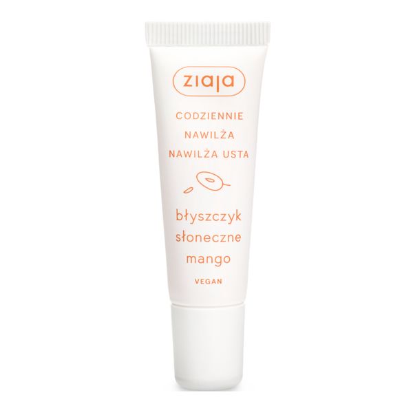 Ziaja Błyszczyk do ust słoneczne mango, 12ml zdjęcie 1