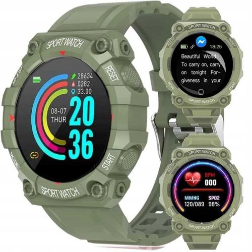 Smartwatch niktrade 206475673 zielony na Arena.pl