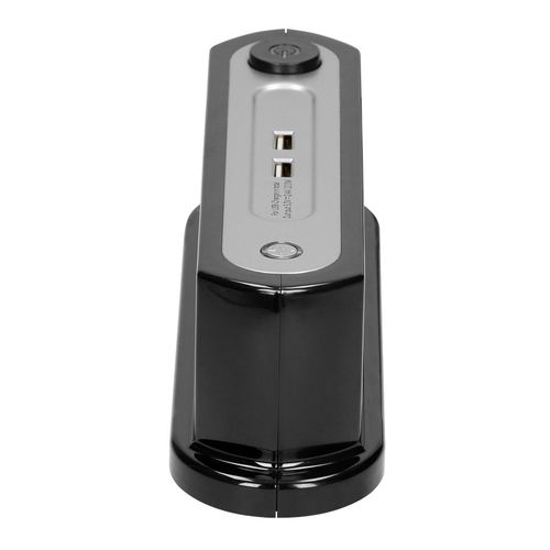 przedłużacz biurkowy z wyłącznikiem 3x2p+z, 2xusb 1,4m - on-13190/b na Arena.pl