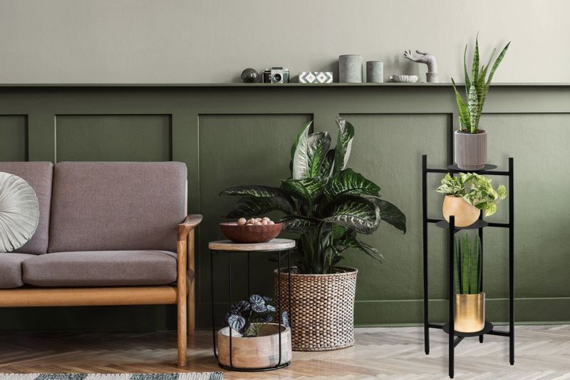 Kwietnik stojący loft Tretorri stojak na kwiaty zdjęcie 3