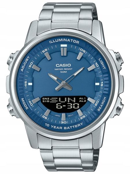 ZEGAREK MĘSKI CASIO AMW-880D-2A1 + BOX +GRAWER zdjęcie 1