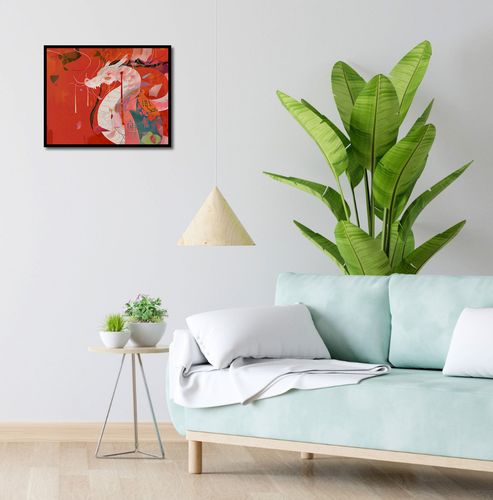 Plakat 50x40cm Orientacyjny Smok na Arena.pl
