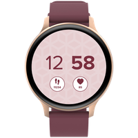 canyon smartwatch badian sw68 różowe złoto