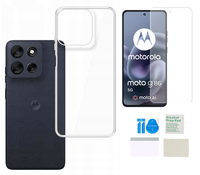 Etui silikonowe do MOTOROLA MOTO G86 / G86 POWER + folia ochronna na ekran