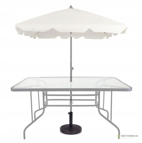 Podstawa do parasoli ogrodowych 12 kg Stabilne obciążenie na taras i ogród na Arena.pl