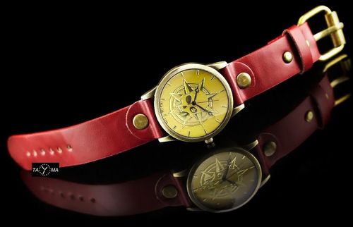 ZEGAREK DAMSKI TAYMA - RETRO PUNK 32 -czerwony (zx594b) na Arena.pl