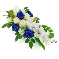 WIĄZANKA na grób SZTUCZNE KWIATY RÓŻE STORCZYK RĘKODZIEŁO