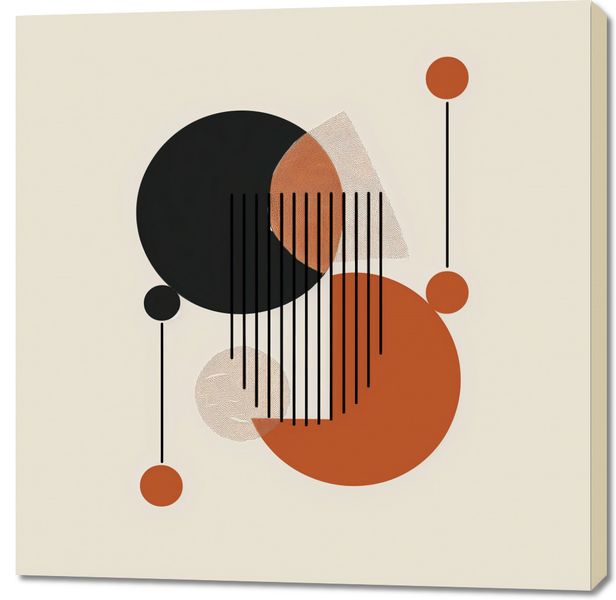 Obraz 100x100cm Dynamika i Kształt zdjęcie 1