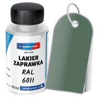 lakier zaprawkowy zaprawka samochodowy ral 6011 seledynowy groszkowy 50 ml