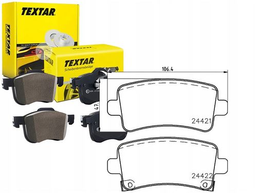 TEXTAR KLOCKI HAMULCOWE TYŁ OPEL INSIGNIA A 2.0 na Arena.pl