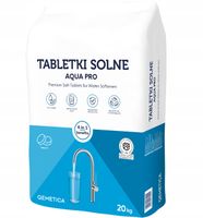 Tabletki Solne Do Uzdatniania Wody Sól Do Zmiękczacza Qemetica Ciech 20 kg