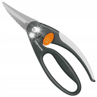 FISKARS FF Nożyce kuchenne do ryb ząbkowane ostrze długość ostrza 7 cm