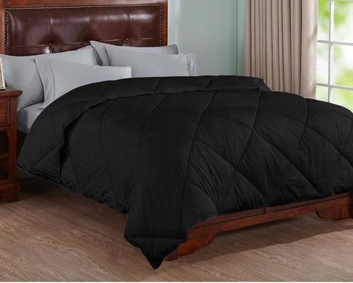 KOŁDRA CAŁOROCZNA ANTYALERGICZNA 160x200 CZARNA MIĘKKA BREE POLSKA PROD na Arena.pl