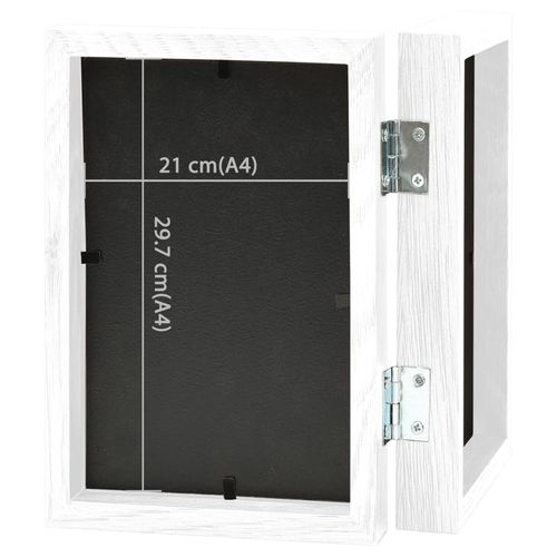 Dwudzielna ramka na zdjęcia, biała, 2 x (21x29,7 cm) na Arena.pl