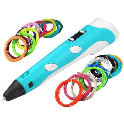 ZESTAW MAGICZNY DŁUGOPIS DRUKARKA 3D PEN KOLOROWE WKŁADY TABLET GRAFICZNY na Arena.pl