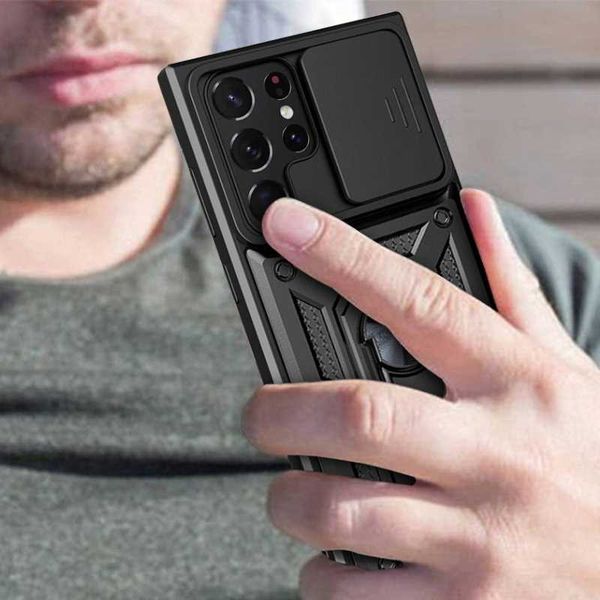 Spacecase Camring Galaxy S22 Ultra Black zdjęcie 5