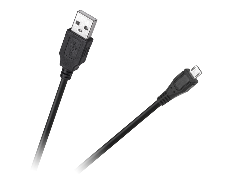 KPO3874-1.5 Kabel wtyk USB typ A - wtyk micro USB zdjęcie 1