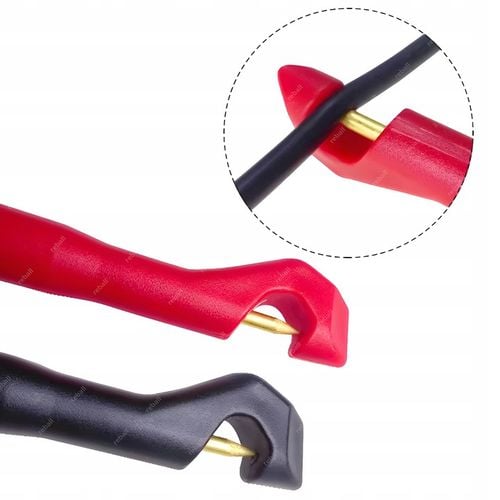 PRZEWODY POMIAROWE KABLE DO MIERNIKA SONDY DŁUGIE IGŁY CLEQEE P1033B na Arena.pl