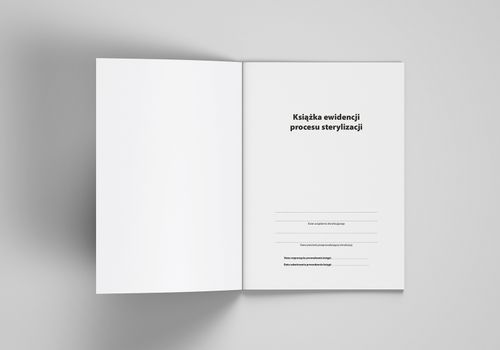 Książka ewidencji procesów sterylizacji A4 na Arena.pl