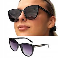 OKULARY PRZECIWSŁONECZNE DAMSKIE POLARYZACYJNE UV400 polarzone na lato CE