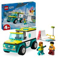 LEGO CITY KARETKA I SNOWBOARDZISTA 60403