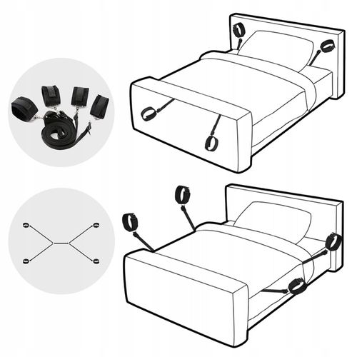 Krępujące pasy na ręce i nogi. Ostry seks. na Arena.pl