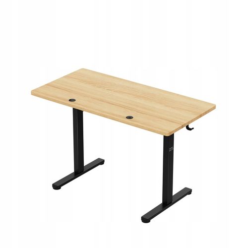 Biurko regulowane elektryczne MARK ADLER drewno dąb komputerowe 120x60 na Arena.pl