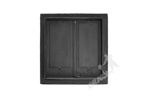DRZWI D4 - 43X41 CM żeliwne do pieca piecowe kaflowe na Arena.pl