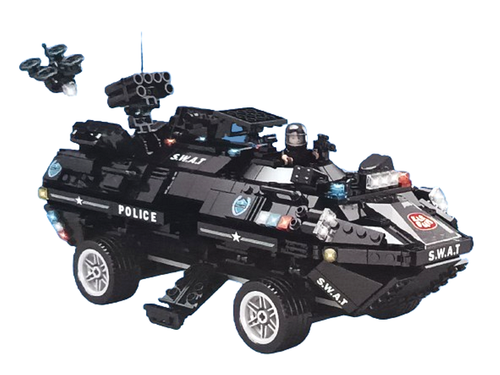 Klocki Elefun Police - SWAT 2w1 C0551A na Arena.pl