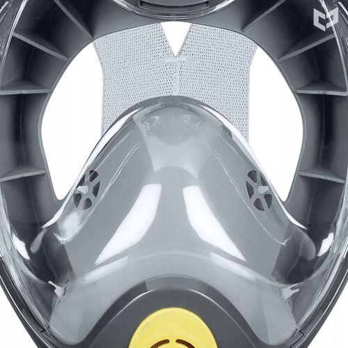 Maska do nurkowania Pełnotwarzowa z rurką fajką Pro5 Okulary od snurkowania na Arena.pl