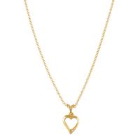 naszyjnik z sercem (c14350au)