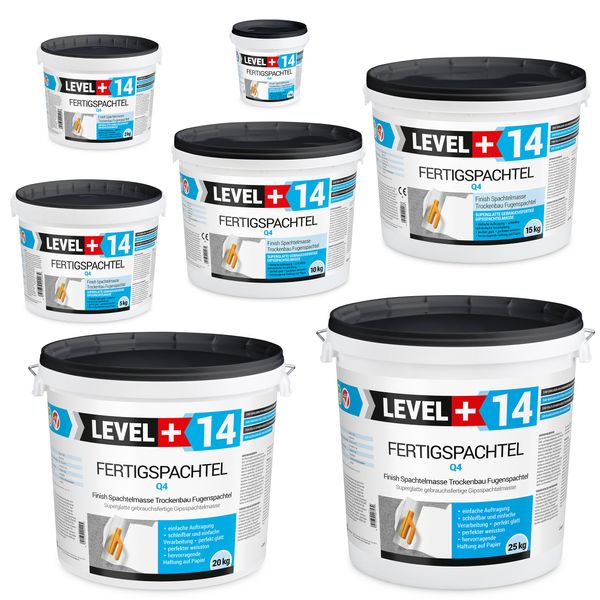 Zestaw Gładź szpachlowa Gotowa 100kg + Skrobak Wybierak LEVEL5 5-210 zdjęcie 3