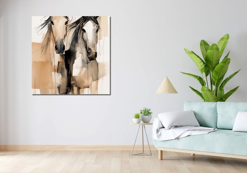 Obraz 100x100cm Dusze na Wolności zdjęcie 2