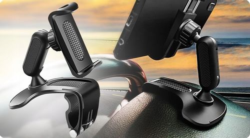 UCHWYT DO SAMOCHODU NA TELEFON KOKPIT DESKĘ KLIPS na Arena.pl