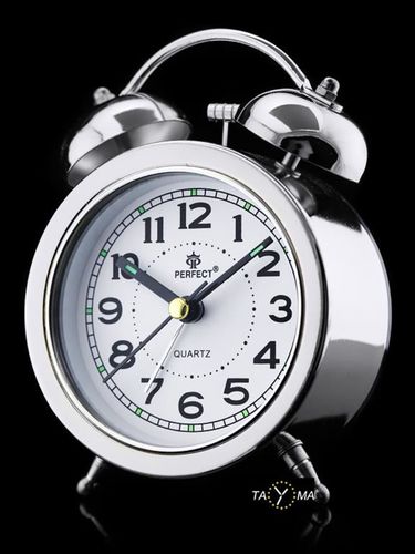 BUDZIK PERFECT Q878 - silver (do012a) na Arena.pl